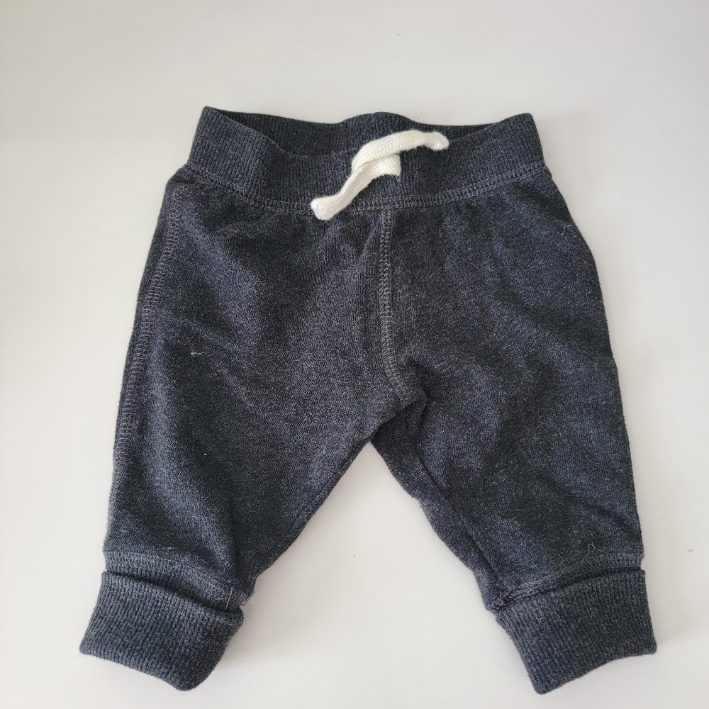 Charcoal baby sweatpants